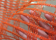 ป้ายเตือนหิมะสีเหลืองสีส้มที่ใช้ในการสร้างชนิดทอผ้า Warp Knitted