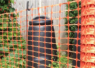 High Visablity Orange Plastic Safety Fence With Barrier Tape / Traffic Cones