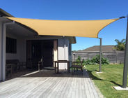 Sand Rectangle 12'X16' Sun Shade Patio Cover UV Block For Outdoor Patio Garden